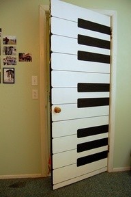 Photo:  Musical door